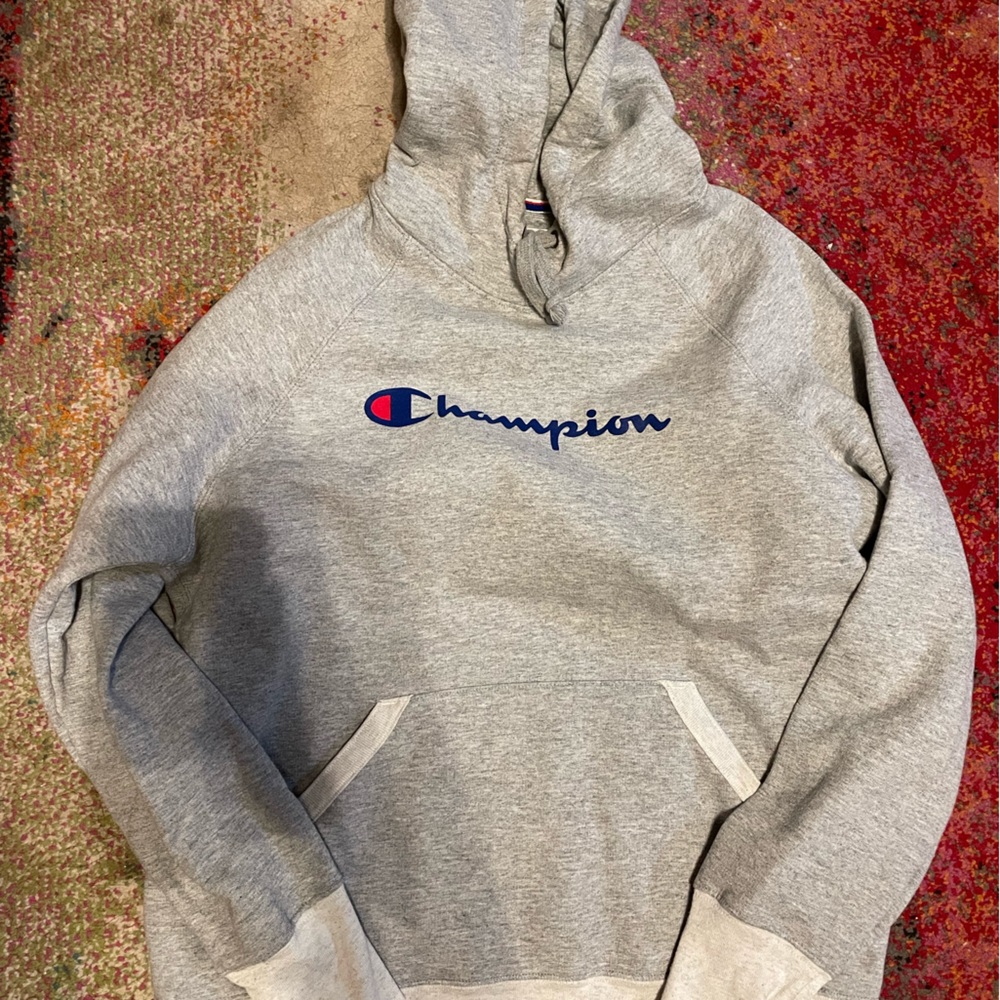 Champion hoodie/ slightly worn